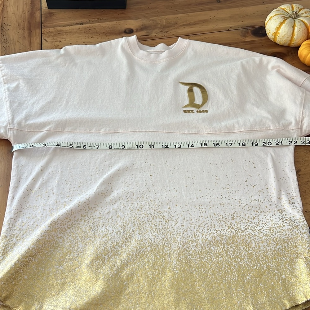 Disneyland Jersey rare pink and gold size S - Picture 10 of 11